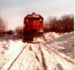 DTI 400 at the south end of the passing track